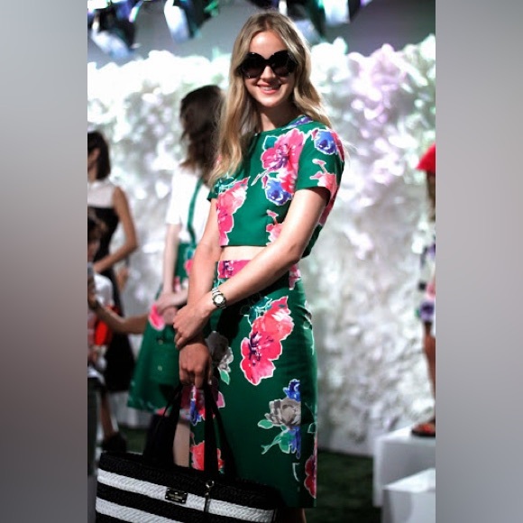 Kate Spade Floral Pencil Skirt - Picture 3 of 7